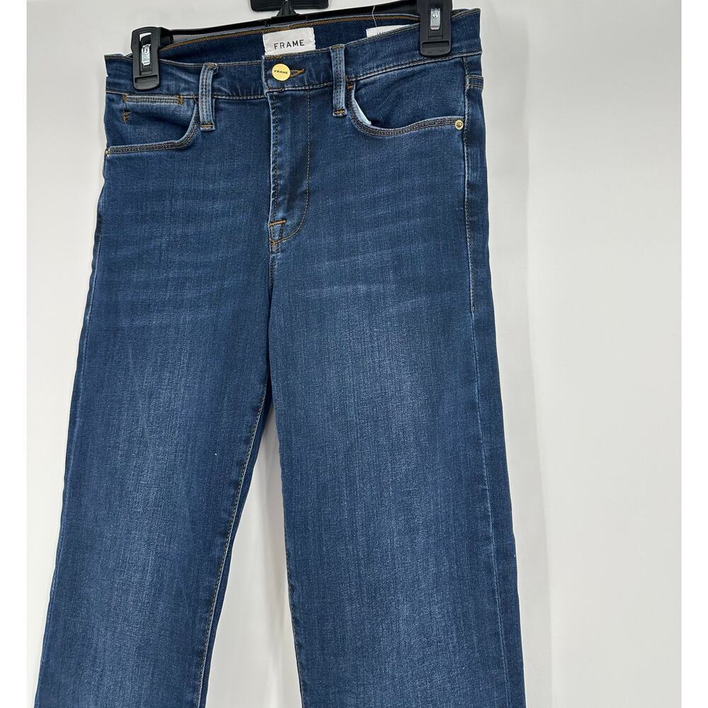 FRAME Le High Straight Jeans in the Dublin wash - Picture 5 of 11